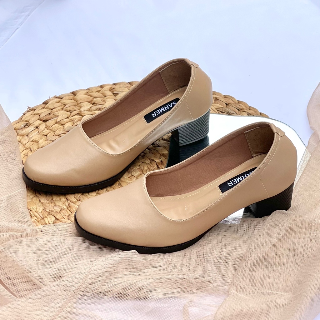 SARMER - BEARNICE HEELS NUDE