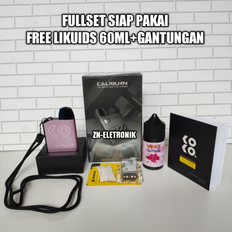 Terbaru Cod orginal ORGINAL Terlaris full sett ELETRONIK LAINNYA VOD AK2 ORIGINAL FULLSET FREE LIKUIDS 60ML+GANTUNGAN SIAP PAKAI ELEKTRONIK