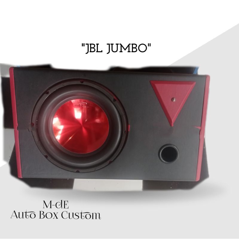 BOX JBL JUMBO  Box Subwoofer Model JBL JUMBO Untuk segala jenis kendaraan ; Avanza Xenia Ertiga Mobi