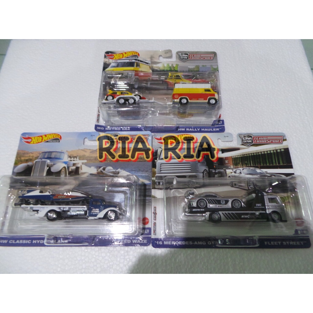 HOT WHEELS TEAM TRANSPORT Mix S, SET ISI 3pcs