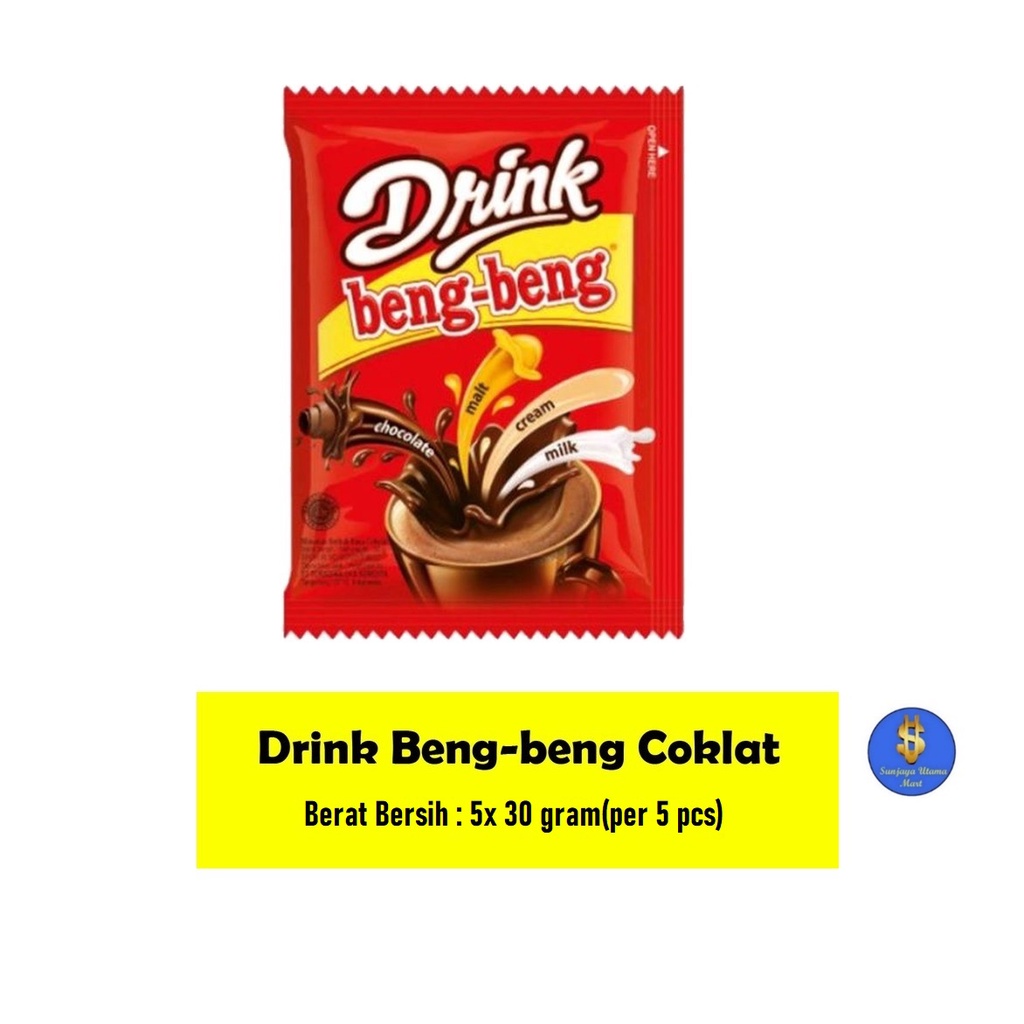 

Beng Beng Drink Sachet 5x30gr-Pembelian per 5 Pcs/Sachet