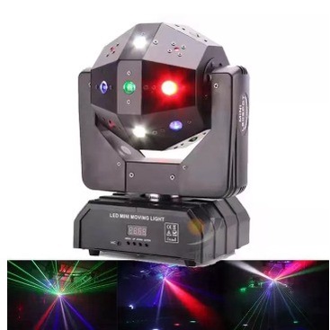 Ball 16 LED X3Watt RGWB Led laser MOVING HEAD DJ Disco konser strobo