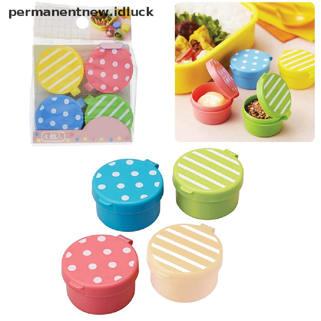 [luckypermanentnew] 1persen3/4pcs Botol Bumbu Mini Kecap Salad Dressing Container Sauce Bottle [ID]