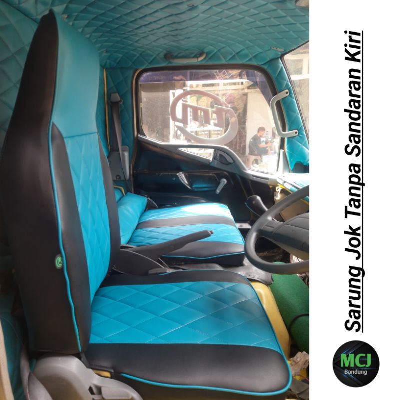 Sarung Jok Truk Coltdiesel Canter Euro 110 125 136 ps Premium Synthetic Leather