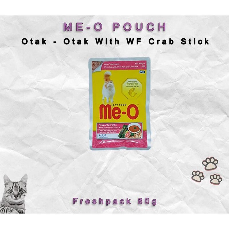 Me-O Meo MEO Wetfood Makanan Basah Kucing dan Hewal lain