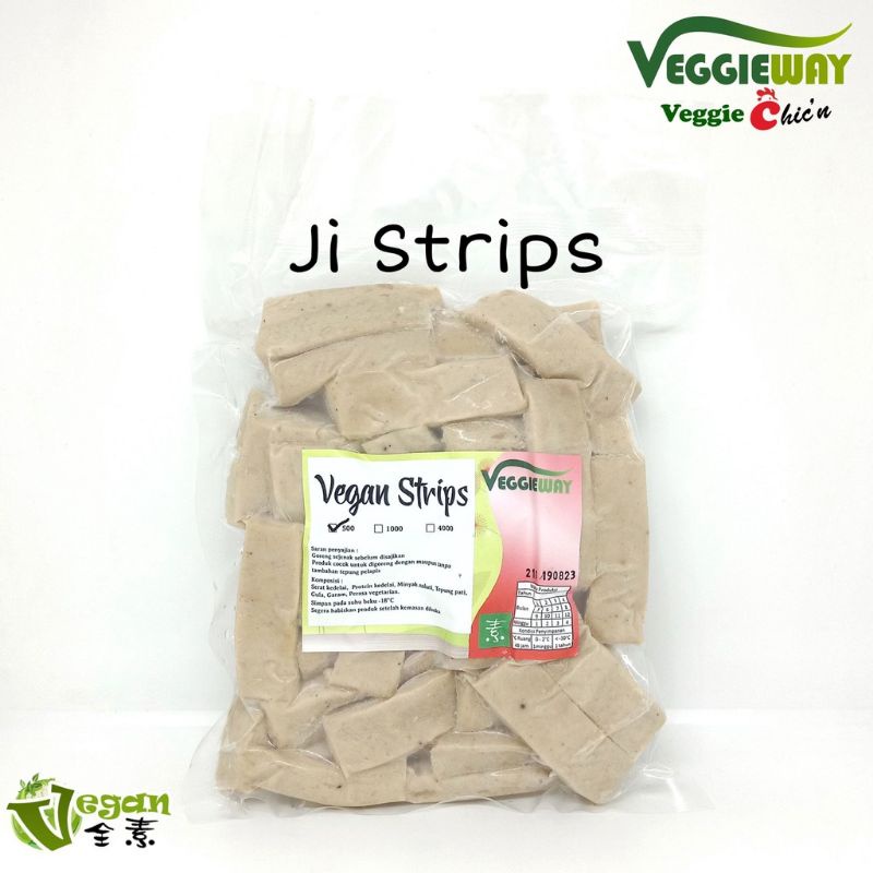 

Ji Strips Vegetarian Vegan Friendly