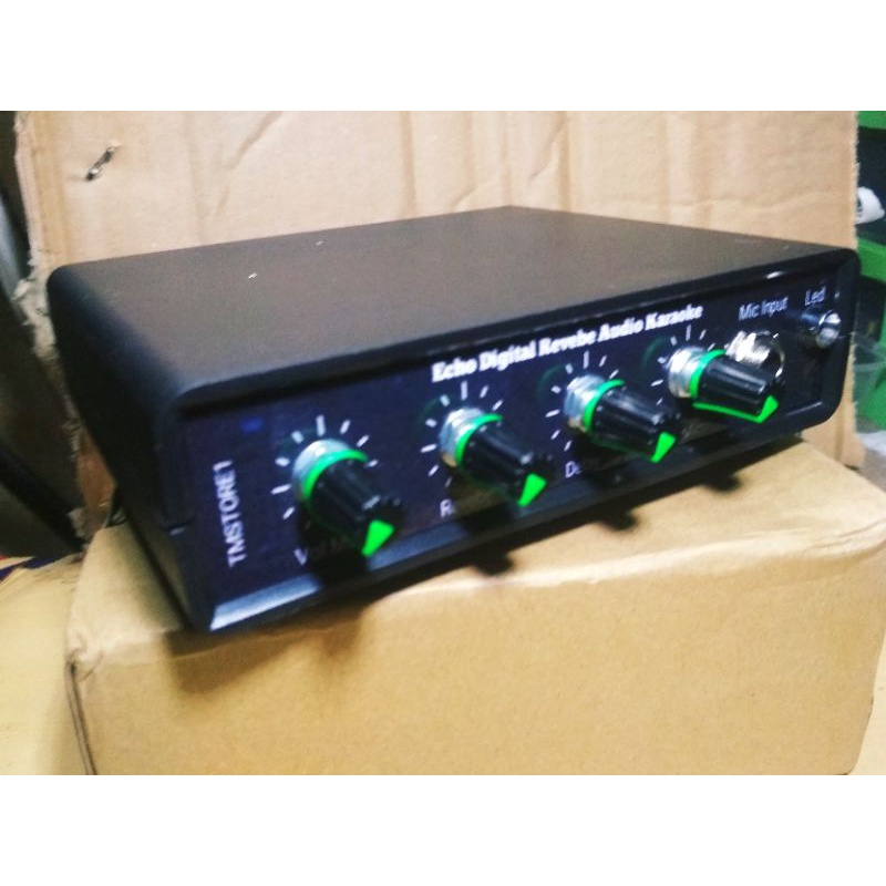 Mixer karaoke super effect vocal echo digital revebe
