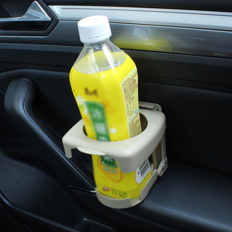 Portabel Mobil Dipasang Lipat ABS Tempat Cangkir Air/Multifungsi Mobil Non-slip Minuman Berdiri/Kendaraan Universal Memperbaiki Rak Mug