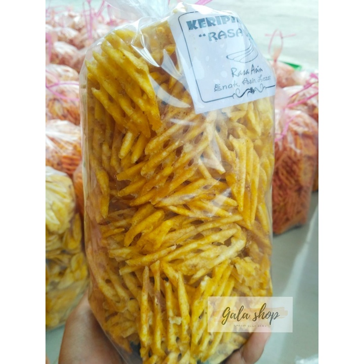 

KERIPIK PISANG TARO RASA ASIN/ORIGINAL