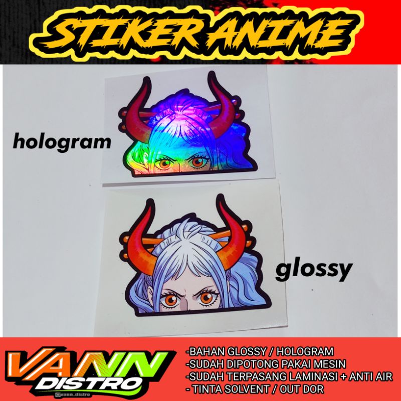 Stiker anime yamoto
