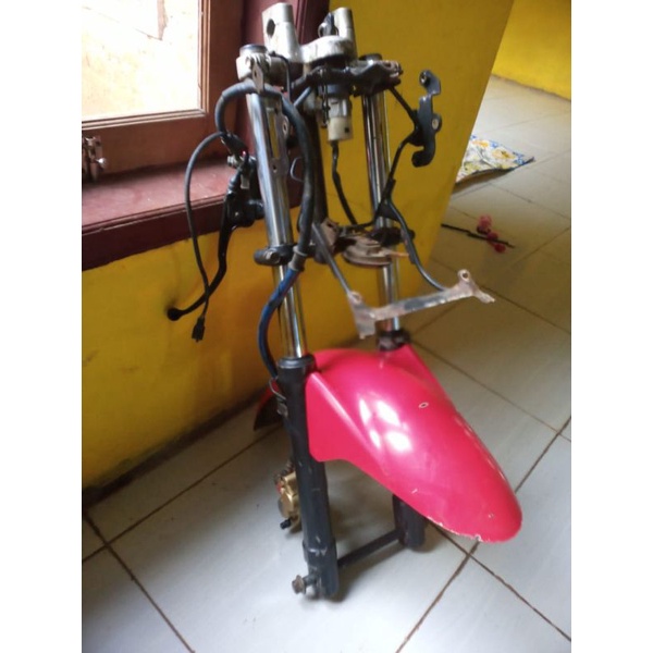 sok depan yamaha vixion old original cabutan second