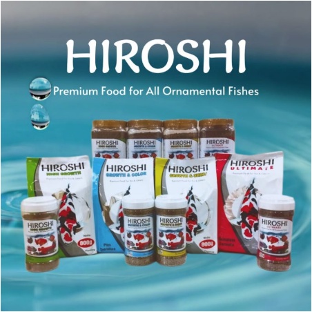 HIROSHI ULTIMATE 200gr Makanan Pakan Ikan hias Pelet Floating 2mm Premium Complete Formula Pellet