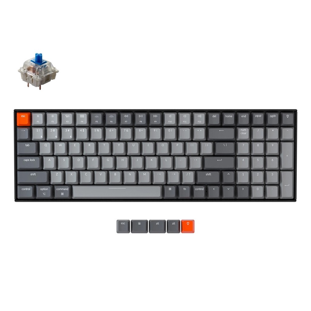 Keychron K4 V2 Hotswap Plastic Frame Mechanical Gaming Keyboard