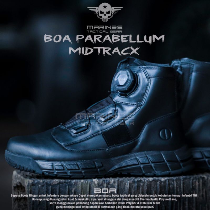 SEPATU PDL LAPANGAN/SEPATU PDL PDH BOA TACTICAL CHEVALIER POLRI/SEPATU PDL TNI MIDTRAX