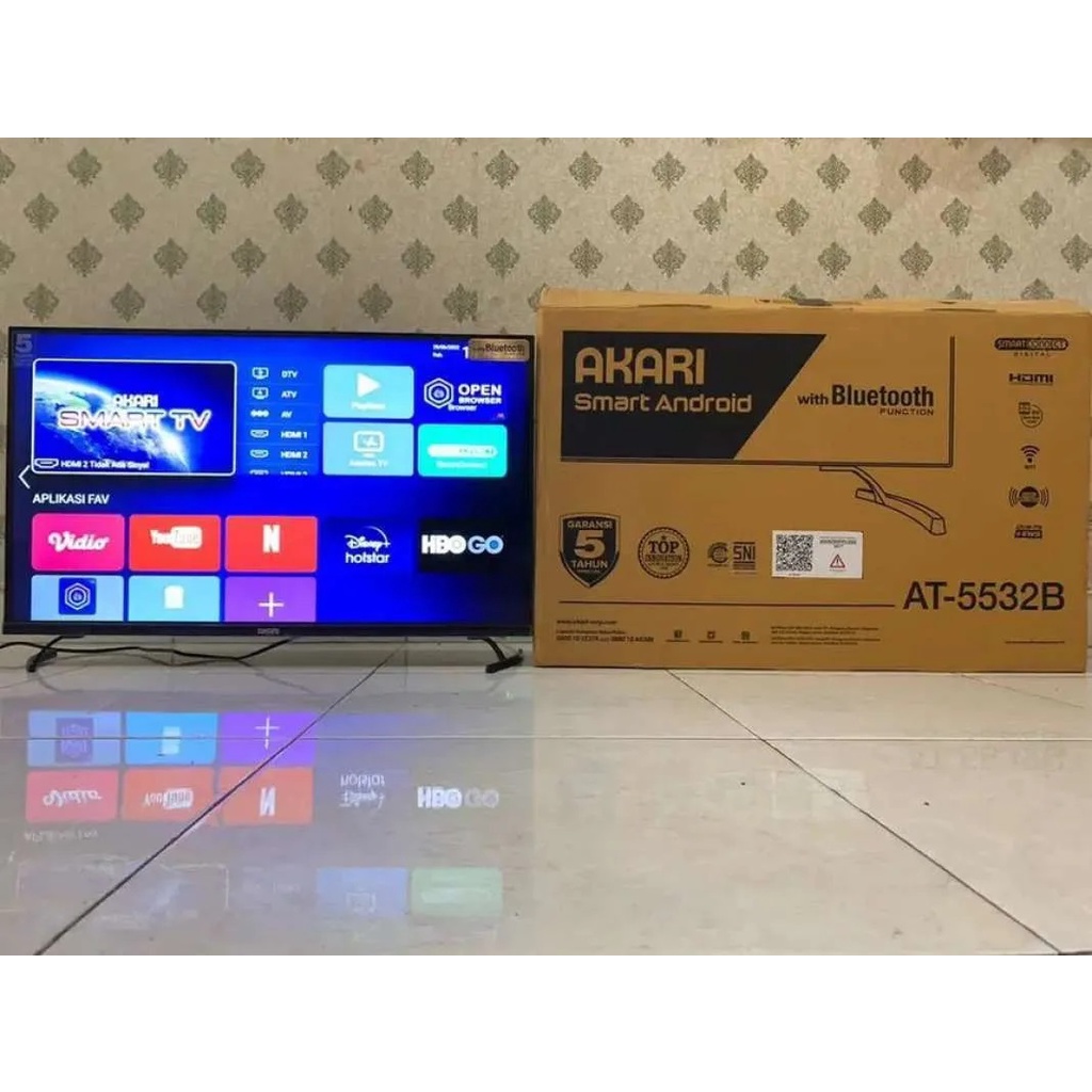 Smart TV AKARI AT-5532B 32 Inch Android ORI