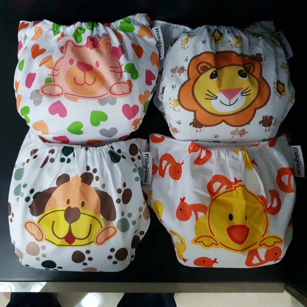 Milky House Clodi Plus Insert paket - popok kain murah baby cloth diapers diaper newborn