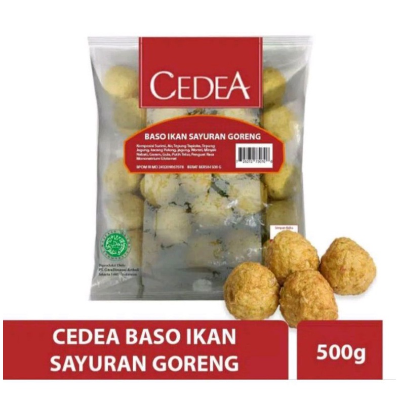 

Cedea Baso Ikan Sayur Goreng 500g