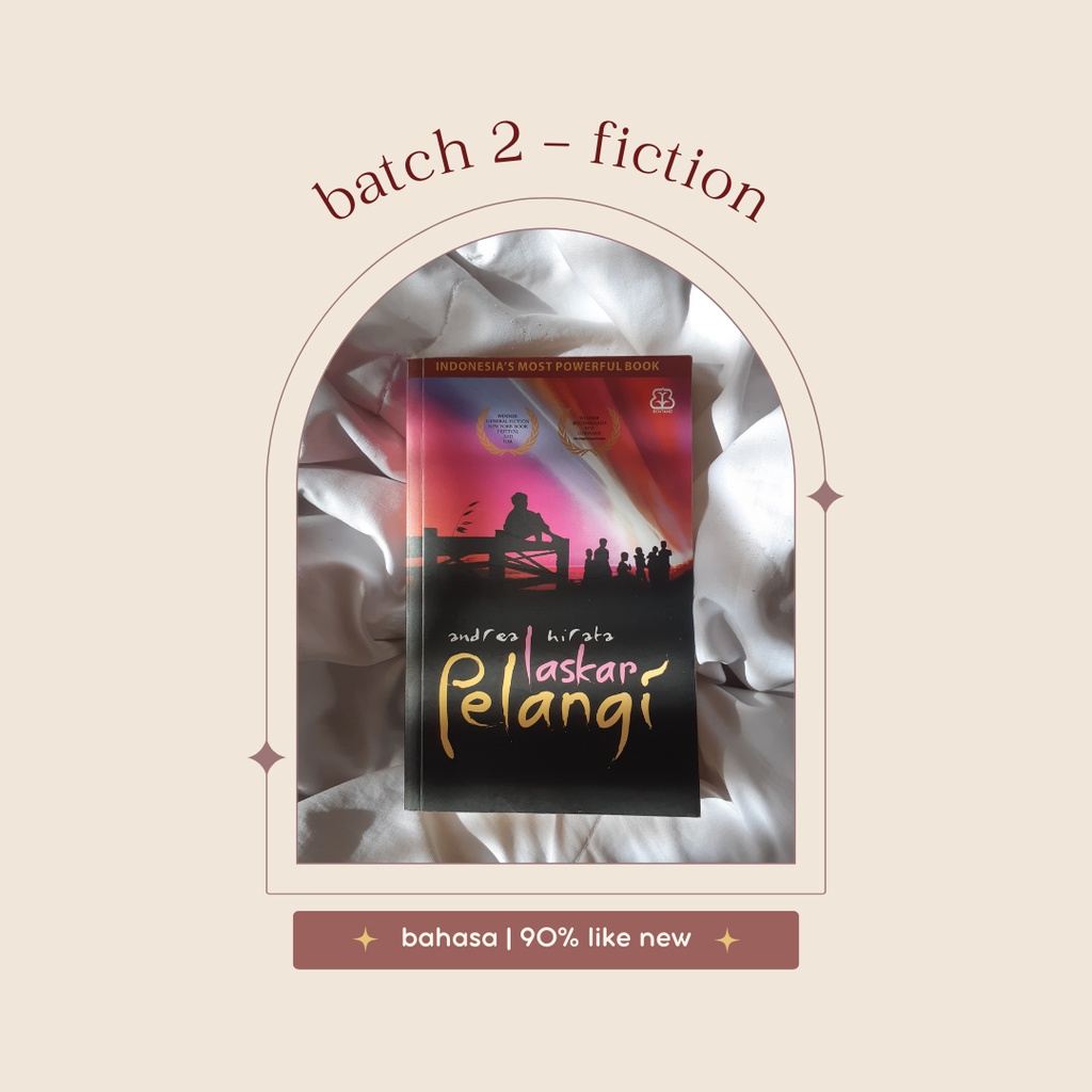 Preloved Novel LaskarPelangi