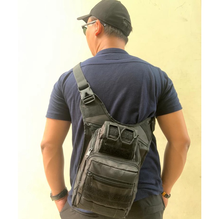 Slempang Camera Army Jumbo ( HARGA GROSIR ) Tas Pria dan Wanita Tentara Polisi Militer