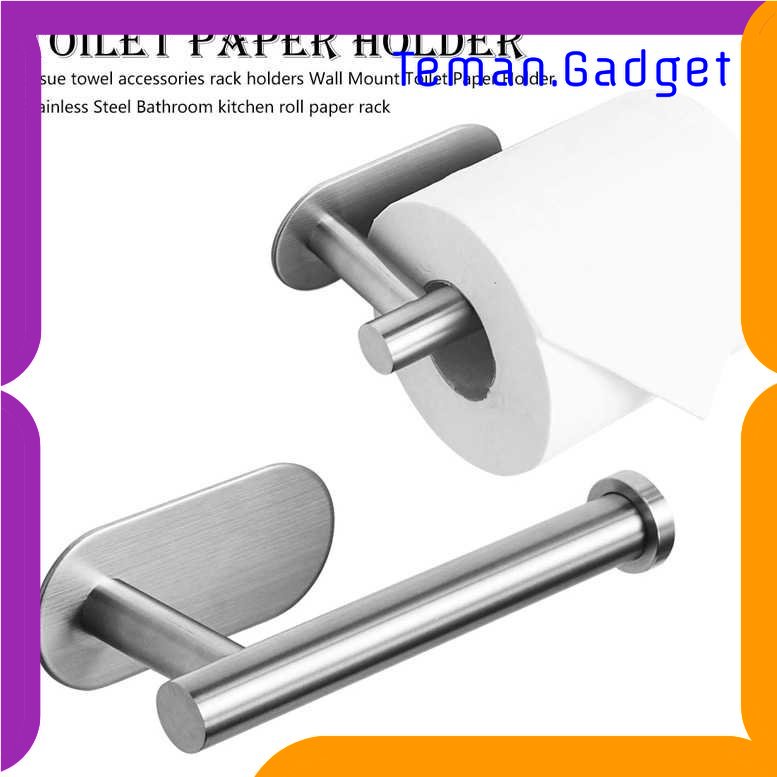 TG - DPR HOUSEEN Gantungan Tempat Tisu Toilet Paper Holder Stainless Steel - H225