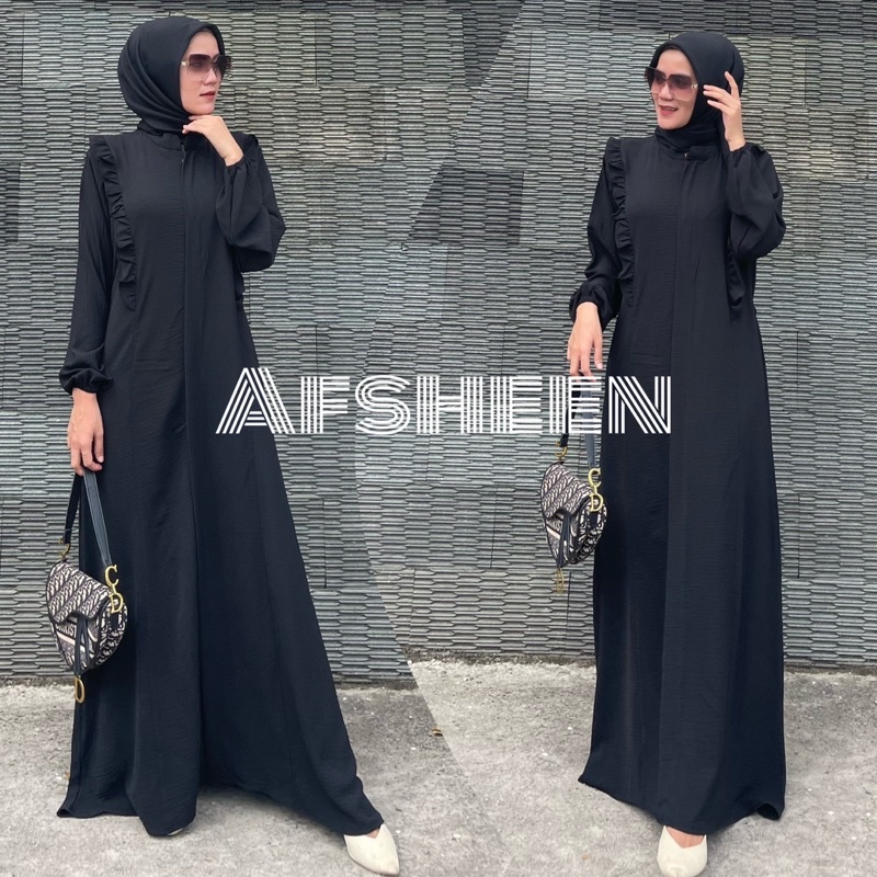 GAMIS SHAVIRA POLOS CRINKEL AIRFLOW PREMIUM/GAMIS MEWAH MURAH/GAMIS TERBARU