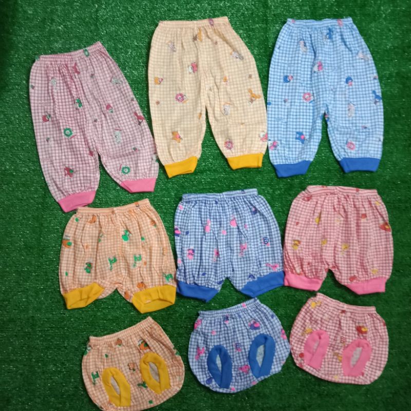 Celana Bayi motif Kotak murah