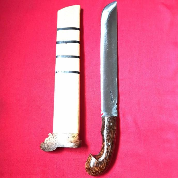 GOLOK POTONG KAYU POHON LOKAL