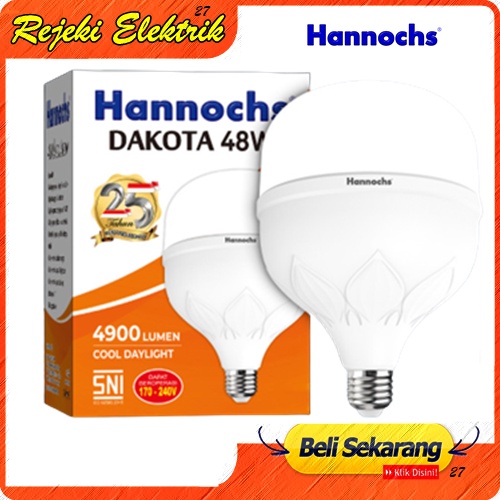 Bohlam Led Hannoch DAKOTA Cayaha Putih - Lampu Led