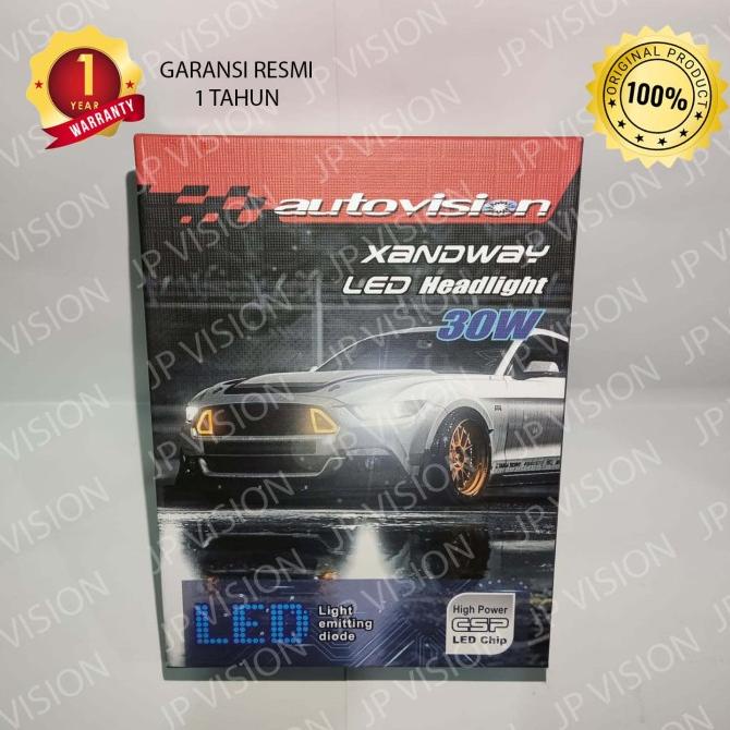 Lampu LED Mobil H4 Autovision Force Z1 30 Watt