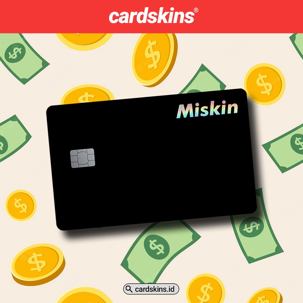 MISKIN SPECIAL HOLOGRAM | GARSKIN / STICKER KARTU ATM / SKIN KARTU ATM / DEBIT / CREDIT / EMONEY / FLAZZ | CARDSKINS