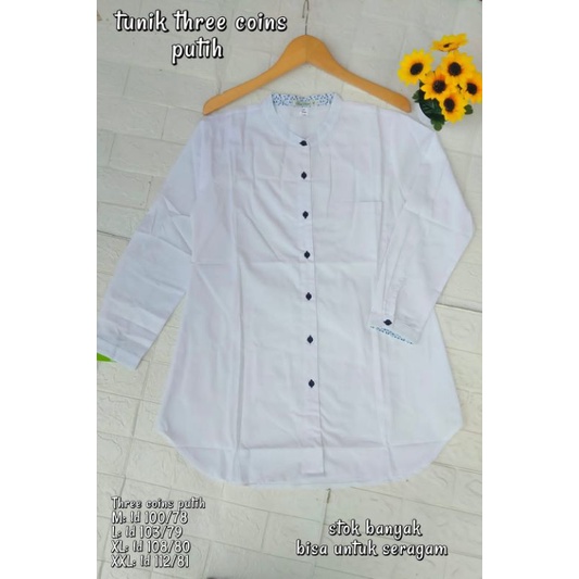 tunik 3coins putih