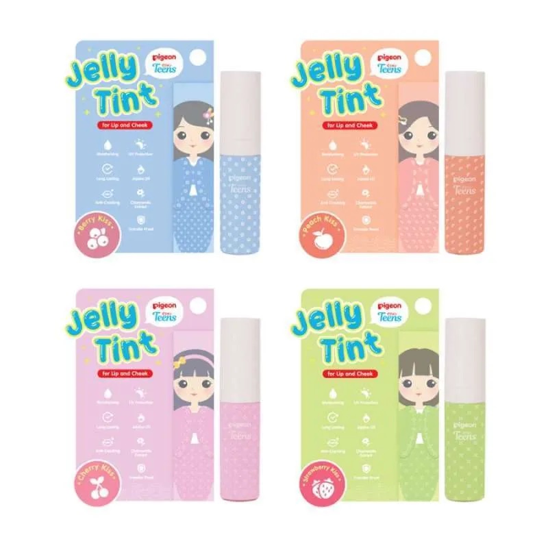 PIGEON Teens Jelly Tint 2.2gr For Lip &amp; Cheek Lip Tint Lip Balm