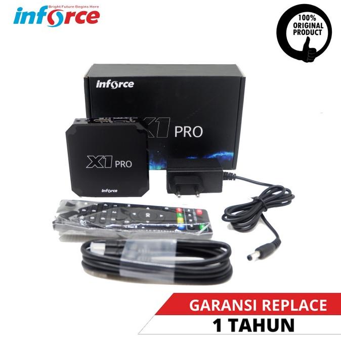 TV BOX X1 PRO INFORCE MINI TV BOX ANDROID X1 PRO 4K INFORCE SMART 2GB 16GB Amlogic S905W GARANSI 1 BULAN