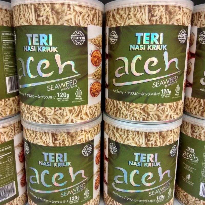 

Kerupuk Keripik Ikan Teri Aceh Kriuk Renyah