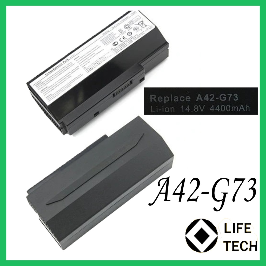 Baterai Laptop ASUS Lamborghini VX7 VX7-A1 VX7-3DE VX7SX-1A VX7SX2A G73 G73SW G53JQ G53S G53SX A42-G73 G73-52 A42-G53