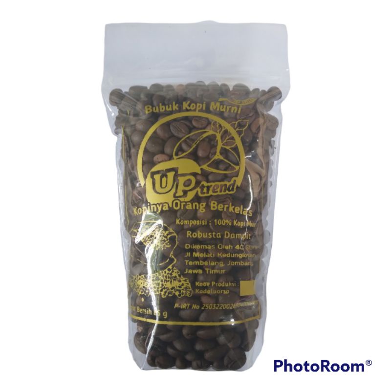 

Kopi goreng 100% murni robusta, kopi dampit coffe 200 g cap up tren