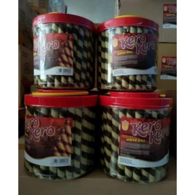 

KERO KERO WAFER ROOLS 1 KARTON ISI 6 TOPLES