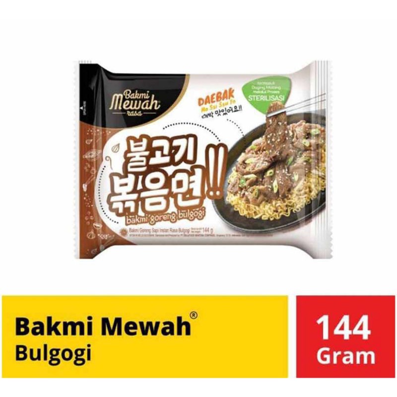 Bakmi Mewah Bulgogi 144g