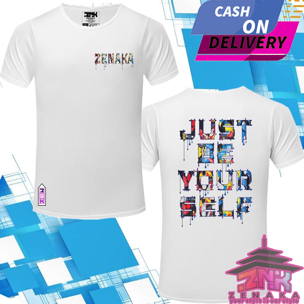 kaos pria distro bandung baju pria distro keren 2023 kaos wanita kekinian atasan korean style baju wanita kekinian atasan korean style baju wanita kekinian atasan korean style  just be yourself zenaka