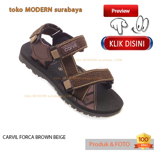 Sandal anak casual sandal gunung outdoor slide spons printing CARVIL FORCA