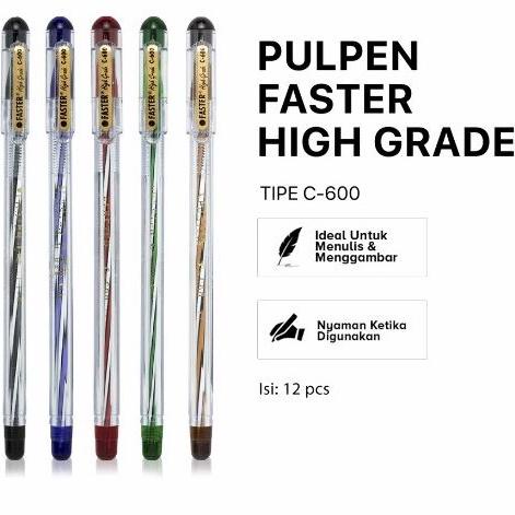 

Obral Hemat PEN FASTER C600 CABUT [LUSIN -12 PCS]