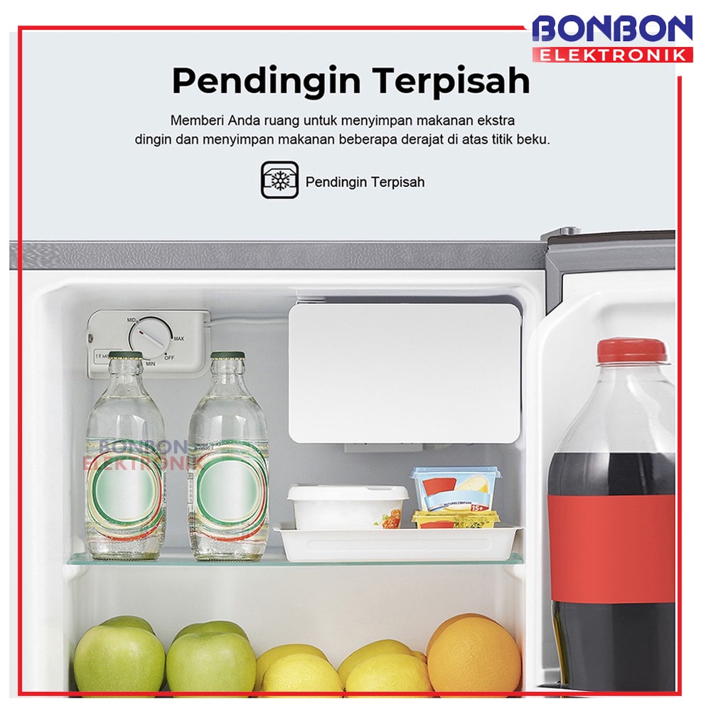 [GOSEND/GRAB] Hisense Kulkas Mini Portable 58L RR58D4IGN Minibar /RR58