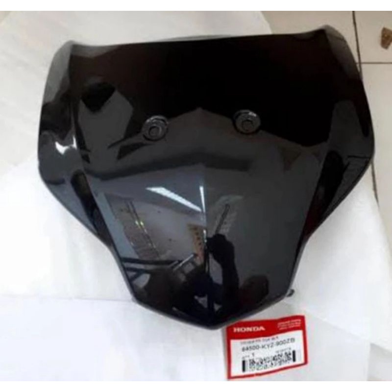 Dasi supra x 125 helm in hitam ori ahm