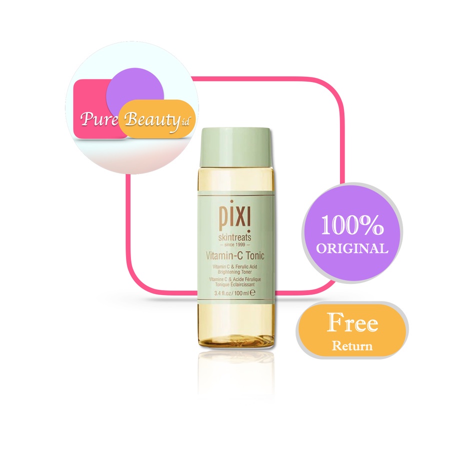 PIXI Vitamin-C Tonic 100ml  Halus Cerah Menyegarkan