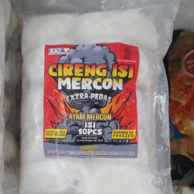 

Cireng ayam swuir mercon isi 10 pcs