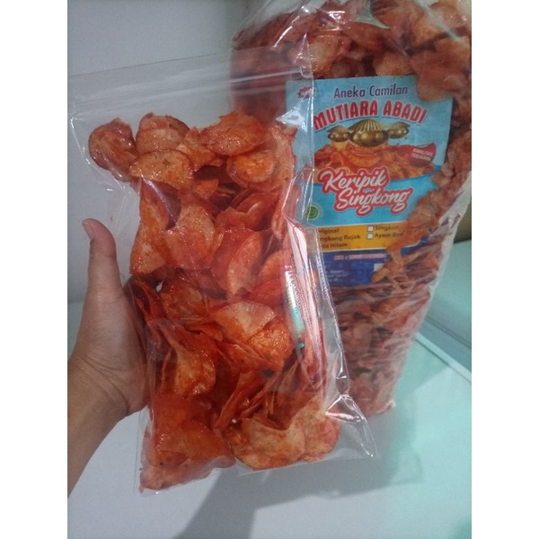 

KERIPIK SINGKONG BALADO ISI 250 GR MURAH