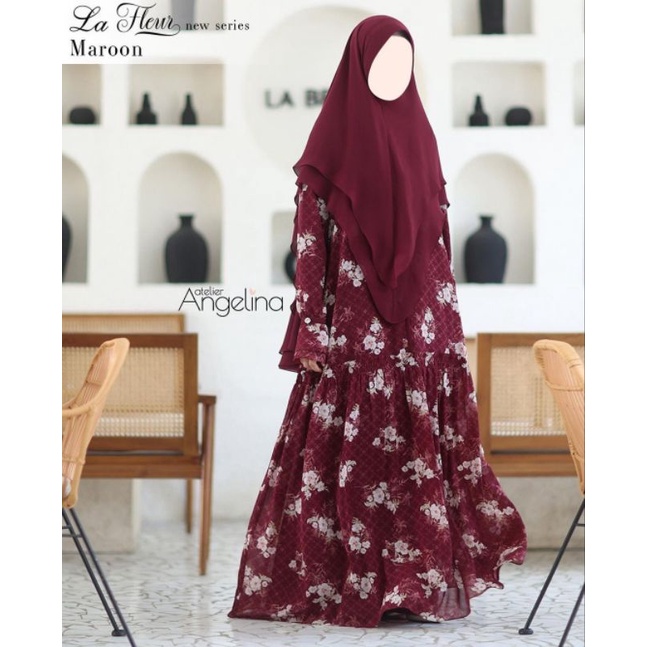 La fleur Atelier Angelina Maroon size M