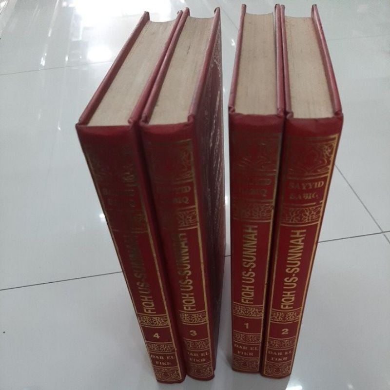 terjemah fiqih sunnah 4 jilid bhs inggris