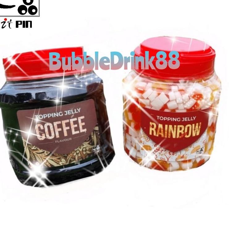 

idN3z3Y QQ Rainbow jelly QQ COFFEE JELLY premium itpin jelly 1.2kg Itpin