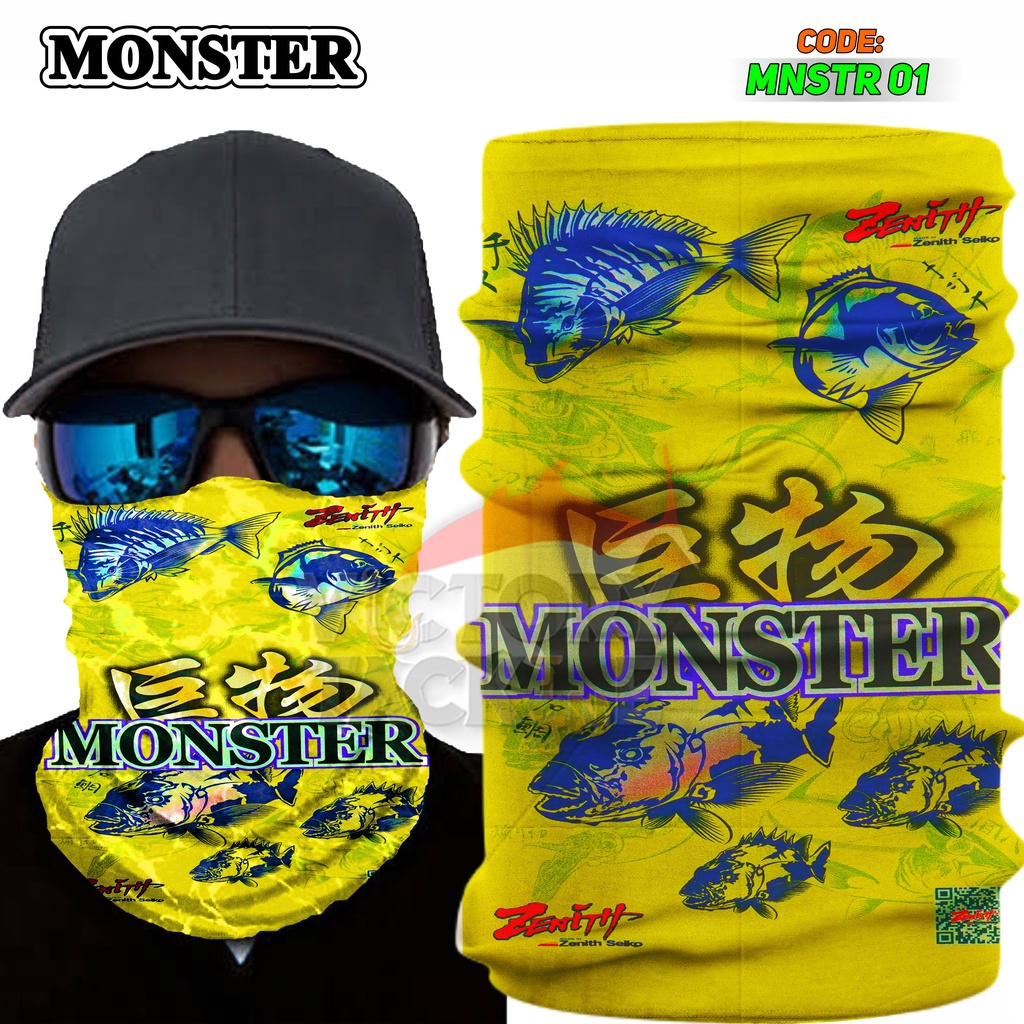 Apparel Mancing  ZENITH MONSTER FISHING NECK GAITER